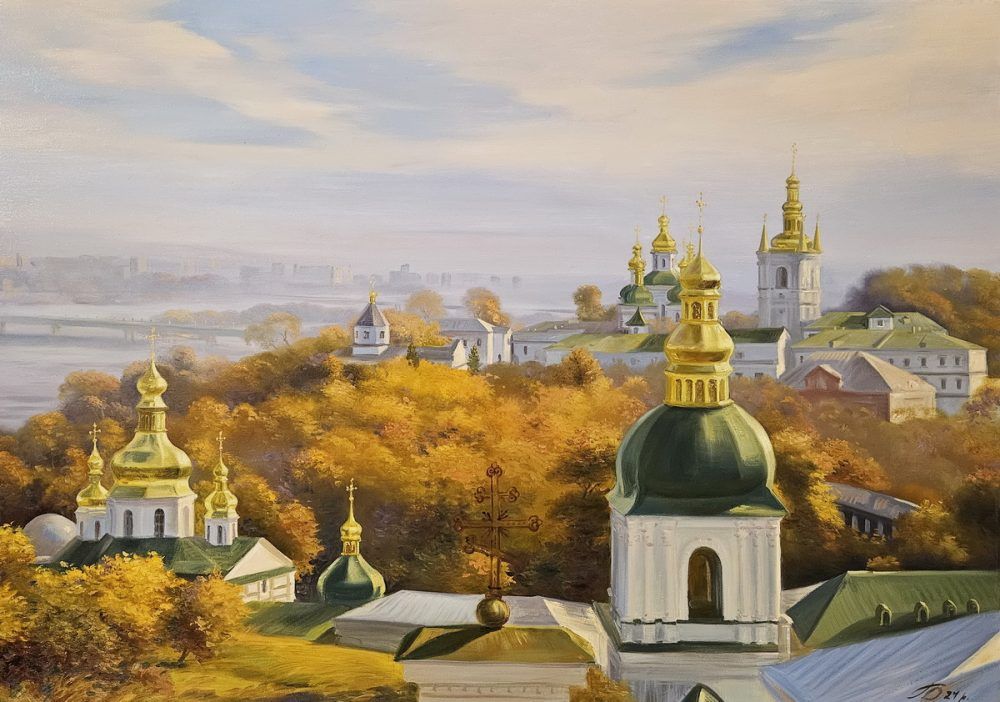 Над Дніпром. Осіння Лавра - Зображення 4