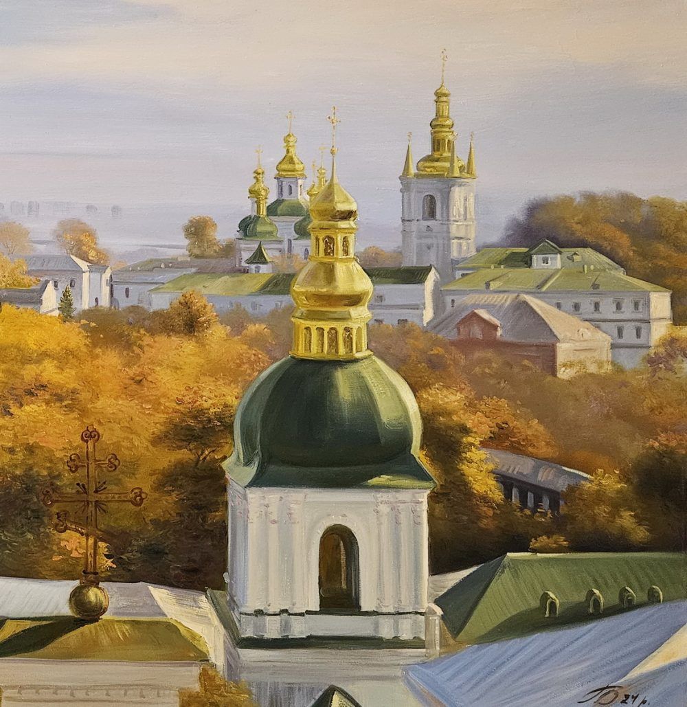 Над Дніпром. Осіння Лавра - Зображення 3