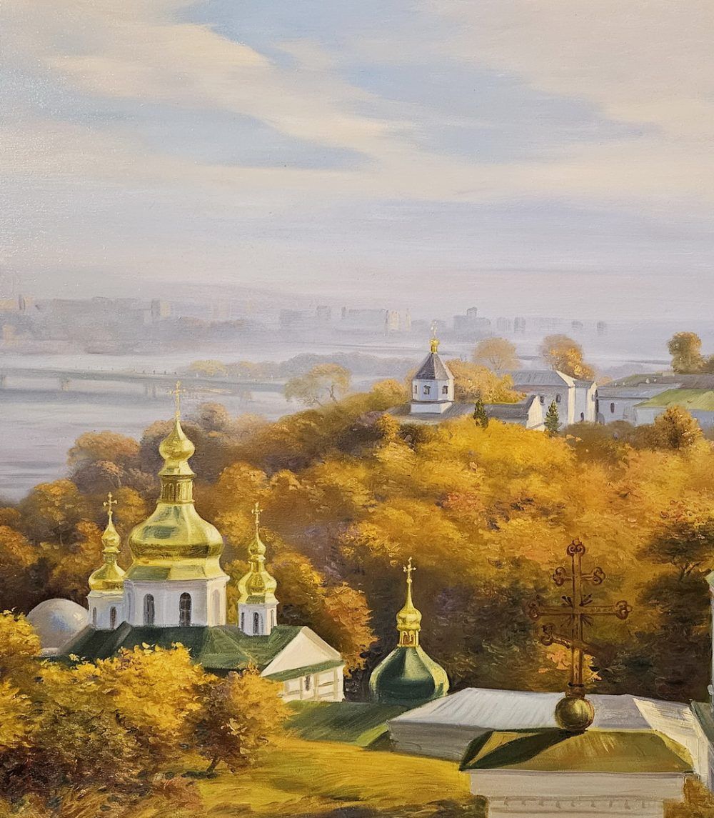 Над Дніпром. Осіння Лавра - Зображення 2