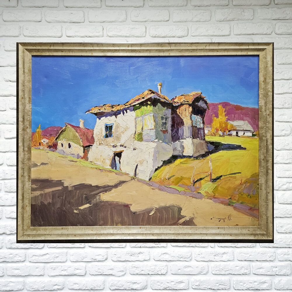 кримський пейзаж, картина з кримом, крим картина, імпресіонізм картина, пейзаж імпресіонізм