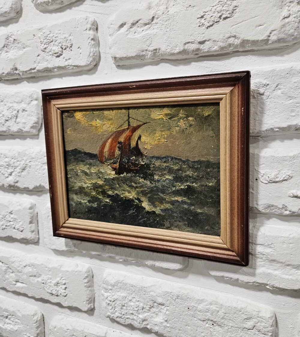 Драккар у морі - Зображення 3