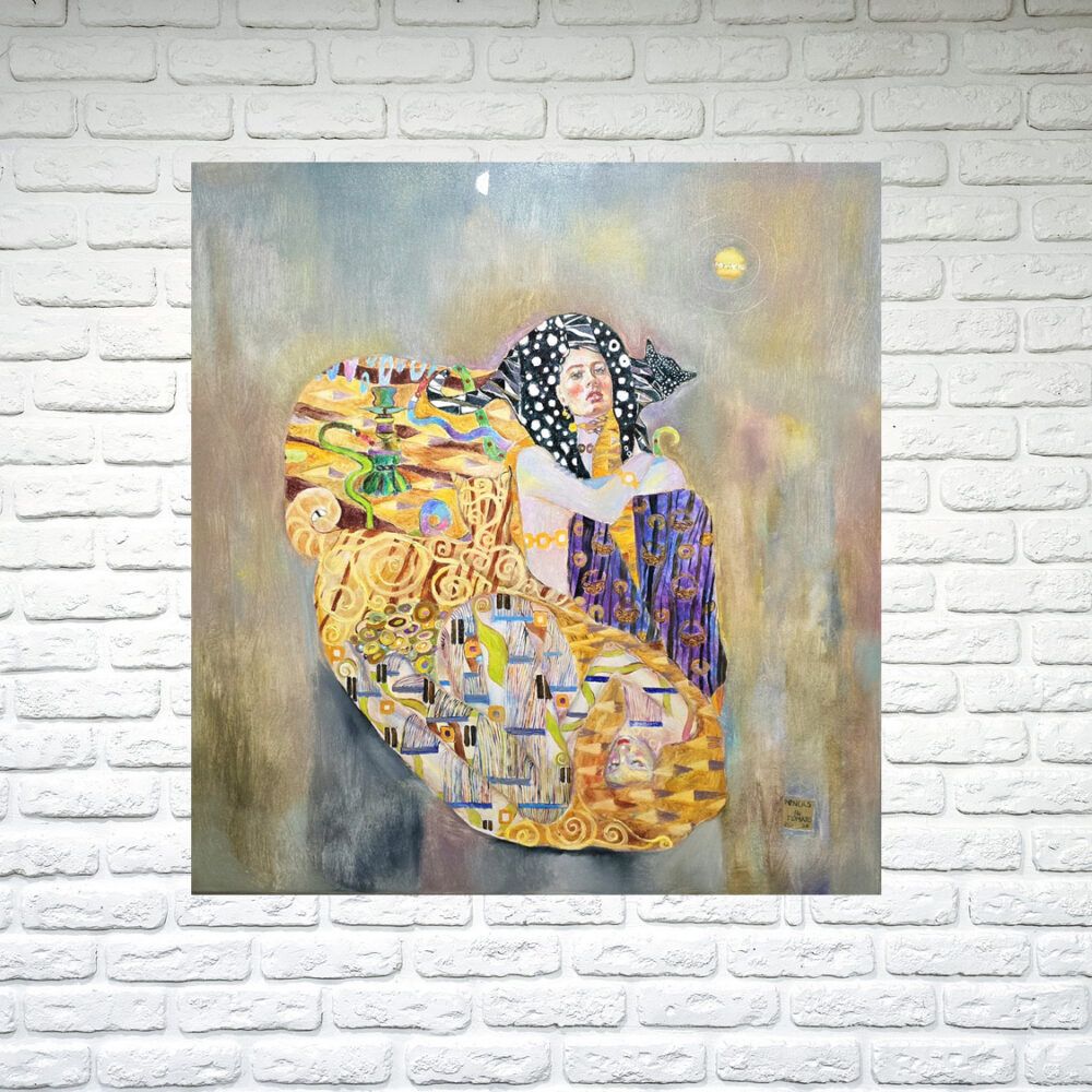 картини у стилі клімтп купити Київ, сюрреалізм картини купити Україна, гарнонія картина, фентезі картини купити на подарунок