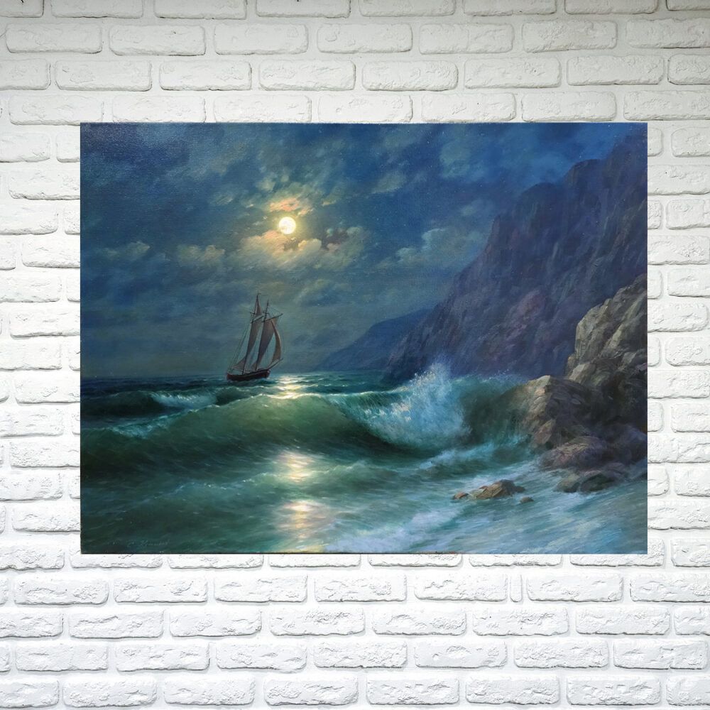 реалістичне море картина купити Київ, море картина купити Україна,реалістині моря купити картини з морями, подарунок керівнику море, закат на морі картина, світанок на морі картини купити, дуже красиве море картина, морський пейзаж картини, морські пейзажі купити, нічне море, ніч море, нічний пейзаж, картина з кораблем